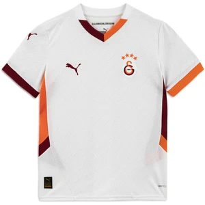 Puma Galatasaray Uitshirt Jr - Voetbalshirt - M - Puma White-Red Rhyth...