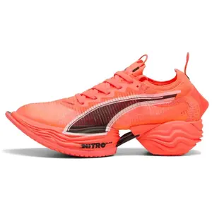 Chaussures Puma Fast-R NITRO Elite 2 Orange Noir Femme, Taille 37 - EUR pas cher