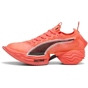 Chaussures Puma Fast-R NITRO Elite 2 Orange Noir Femme, Taille 38 - EUR pas cher