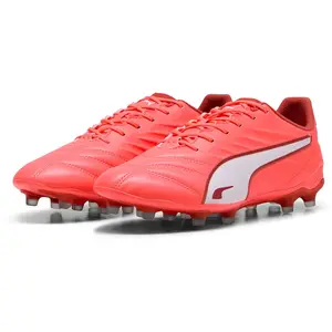 PUMA King Pro FG Homme - Red, Red 44 pas cher