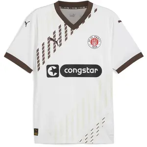 PUMA Mailloy Extérieur St. Pauli 2024/25 Homme - White, White S pas cher