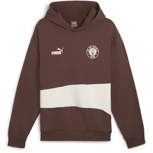Puma, Hommes, Pull-over, FCSP ftblCulture+ Sweat à capuche, Marron, (S)