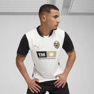 Puma T-shirt à Manches Courtes Domicile Valencia Cf 24/25 pas cher