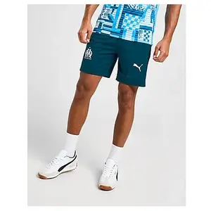 Puma, Hommes, Bas de sport, Short d'entraînement OM (S), Bleu, SVendu parbol