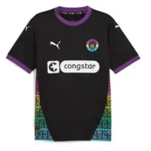 Puma, Hommes, Maillot de football, FCSP Troisième Maillot (S), Noir, S pas cher