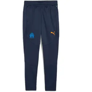 Puma Pantalon de jogging Olympique de Marseille Junior - Navy, Navy 15-16Y pas cher