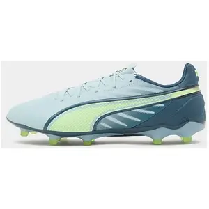 PUMA Chaussures de football King Match Fg/Ag unisexes, Givré Dew Fizzy Apple Grey Skies, 42 EU pas cher