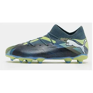 PUMA FUTURE 7 MATCH FG/AG Jr Unisex Sportschoenen - Gray Skies-PUMA Wh... pas cher
