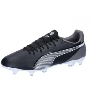 PUMA Mixte King Match Mxsg Soccer Shoe, Puma Black Puma White Cool Dark Gray, 47 EU pas cher