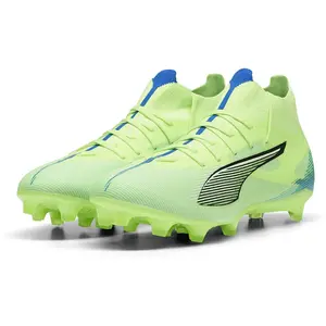 PUMA Ultra 5 Match+ FG Homme - Green, Green 42 pas cher