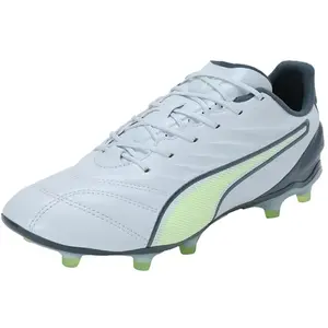 Chaussures de Foot Grises Homme Puma King Pro FG/AG pas cher