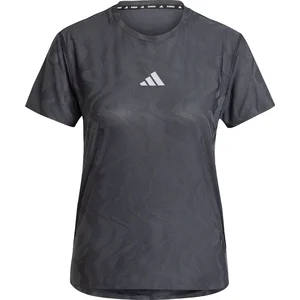 adidas Performance Ultimate Running Engineered T-shirt CLIMACOOL+ - Dames - Zwart- 2XL