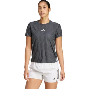 adidas Performance Ultimate Running Engineered T-shirt CLIMACOOL+ - Dames - Zwart- XL