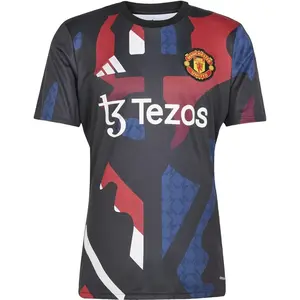 Comparateur de prix : adidas Maillot d'échauffement Manchester United 24/25 - Noir, Noir L