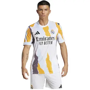 adidas Maillot Avant-Match Real Madrid Homme - Blanc, Blanc XXXL