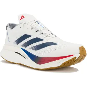 Chaussures de running femme adidas Adizero Boston 12 Blanc 39 1/3 pas cher