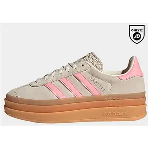adidas Originals Gazelle Bold Enfant - Beige, Beige 38 2/3 pas cher
