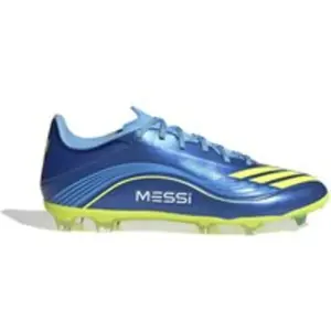 adidas F50 Messi League Terrain souple/Multi-surfaces - Bleu, Bleu 47 1/3 pas cher