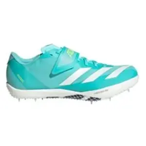Chaussures d'athlétisme adidas Adizero HJ Bleu 38 pas cher