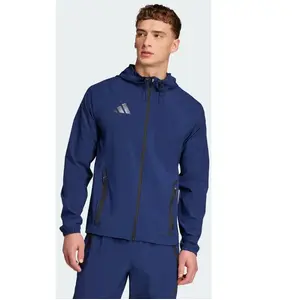 ADIDAS - tiro25c vt jkt - Hooded jack train heren - Blauw