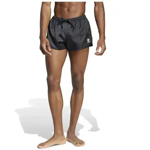 adidas Short de bain 3 bandes 2-Inch Adicolor - Noir, Noir 2XL pas cher