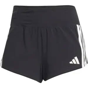 Short avec poche femme adidas Adizero Noir XL 3" pas cher