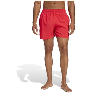 Comparateur de prix : adidas Sportswear Solid CLX Korte Zwemshort - Heren - Rood- S