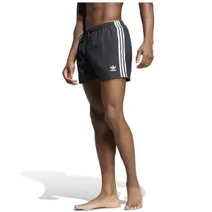 adidas Short de bain 3 bandes Adicolor 12,7 cm - Noir, Noir 2XL pas cher