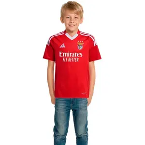 adidas Maillot Domicile Benfica 24/25 Enfants - Rouge, Rouge 140 pas cher