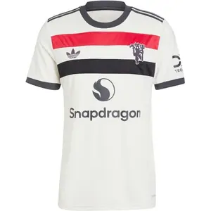 Adidas T-shirt à Manches Courtes Manchester United 24/25 3 StripesVendu pargalaxus