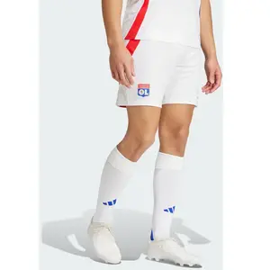 adidas Short Domicile Olympique Lyon 2024/25 Homme - White, White S pas cher