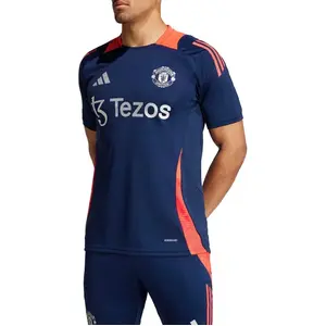 adidas Maillot d'entraînement Manchester United Tiro 24 - Night Indigo... pas cher