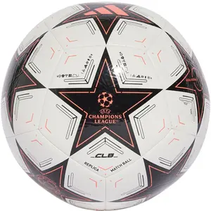 Adidas Voetbal UCL CLB white/Black/Turbo WIT 5 pas cher