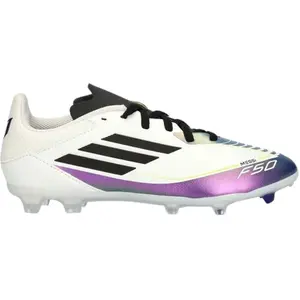adidas Performance Messi F50 League Firm / Multi-Ground Voetbalschoenen Kids - Kinderen - Wit- 38 2/3 pas cher