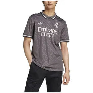 adidas Originals Troisième Maillot Real Madrid 2024/25 Homme - Marron, Marron LVendu parcdiscount