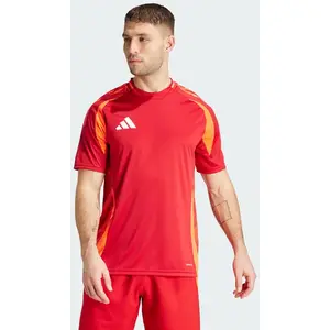 adidas, Hommes, T-shirt de sport, TIRO24 C M JSY (M), Rouge, M pas cher