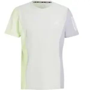 Maillot adidas Own The Run Colorblock Vert XS pas cher