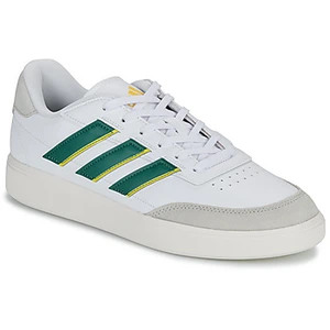 adidas Homme Courtblock Shoes, Cloud white/Green/utility yellow, 46 2/3 EU