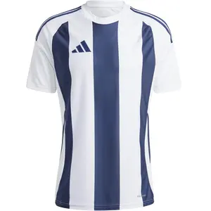 Adidas T-shirt à Manches Courtes Striped 24 pas cher
