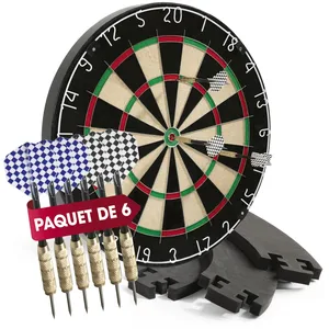 #DoYourDart dartbord | 6 dartpijlen - stalen dartpijlen incl. flight |...
