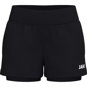 Jako One 2-In-1 Short Dames - Zwart | Maat: 34