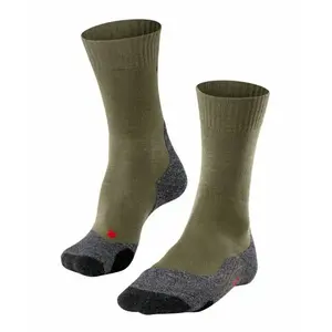 FALKE TK2 Cool Short anti-blaar dik lyocell functioneel materiaal wandelsokken dames rood - maat 39-40 pas cher