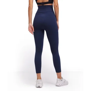 FALKE Cellulite Tights light 7/8 vochtregulerend functioneel materiaal broek dames blauw - maat S pas cher