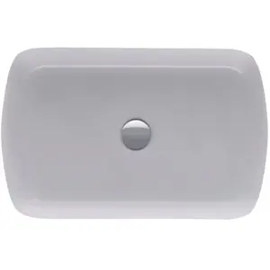 Duravit, Lavabo, Qatego vasque à poser, 600x400mm, sans trop-plein, polie, Soft Edge, ovale, 238460 (400 mm, 600 mm)