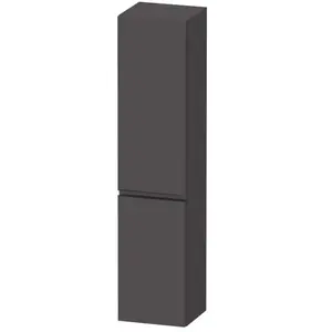 Duravit, Armoire de salle de bain, Sivida Armoire haute, poignée noire diamantée mat, charnières à gauche, 2 portes, 400x37 (40 x 37.40 x 144 cm) pas cher