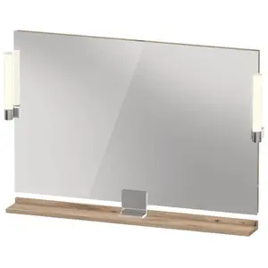 Duravit, Miroir, Sivida miroir, chrome, 1050x36x650mm, éclairage à pos... pas cher
