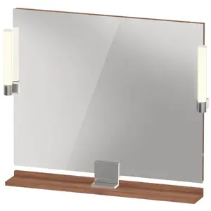 Duravit, Miroir, Sivida miroir, chrome, 850x36x650mm, éclairage à poser, interrupteur à détecteur, raccor (85 x 65 cm)