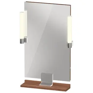 Duravit, Miroir, Sivida miroir, chrome, 450x36x650mm, éclairage à pose... pas cher