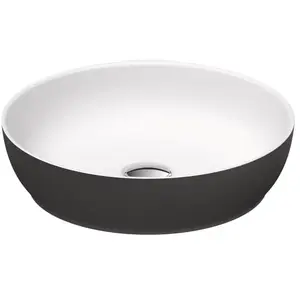 Duravit, Lavabo, Sivida lavabo à poser, rond, 400x400mm, sans trou pour robinet, sans trop-plein (400 mm, 400 mm)