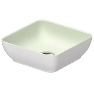 Duravit, Lavabo, Sivida lavabo à poser, rectangulaire, 300x300mm, sans trou pour robinet, sans trop-plein (300 mm, 300 mm)